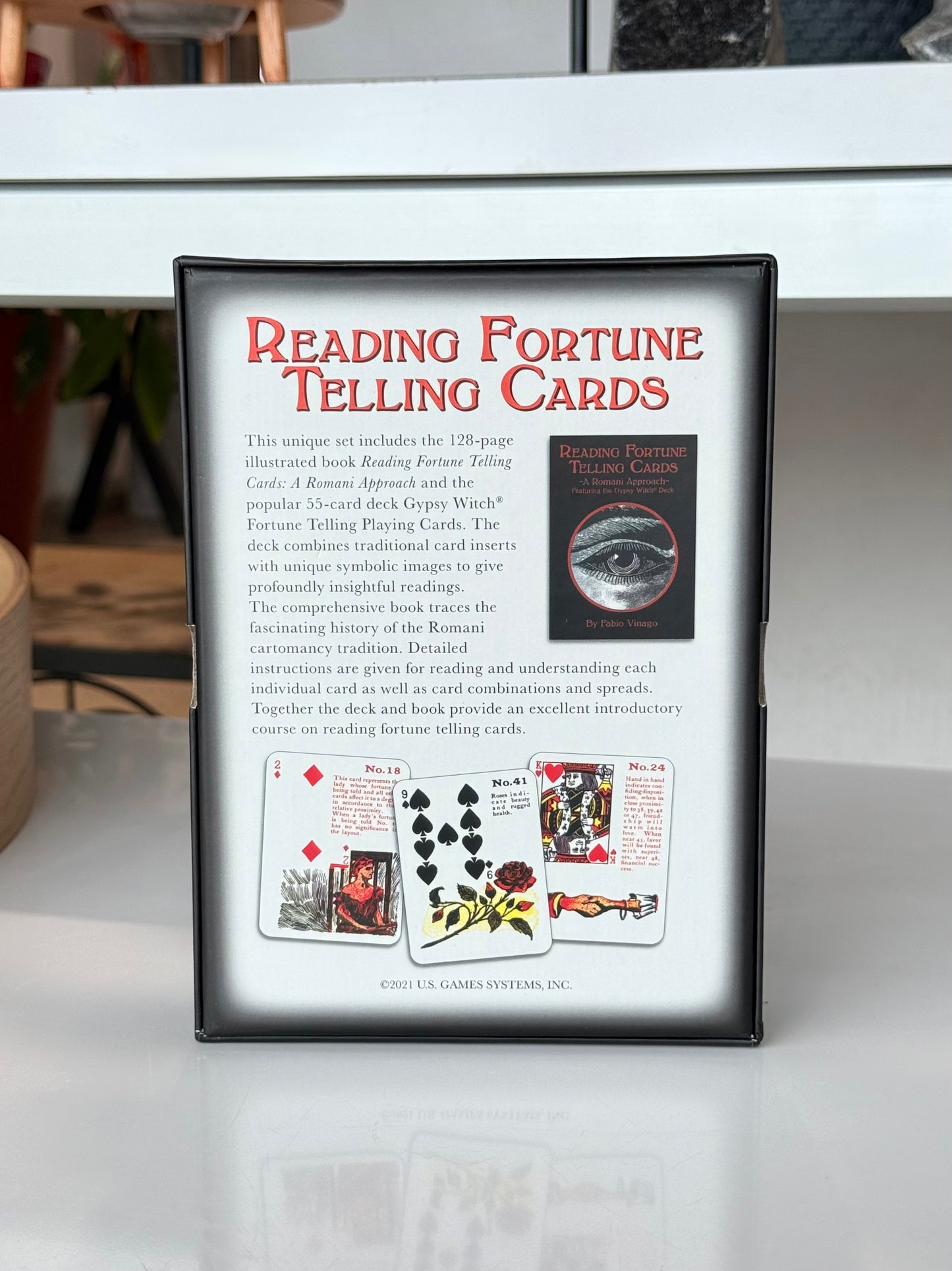 Reading Fortune Telling Cards Deck and Book Set