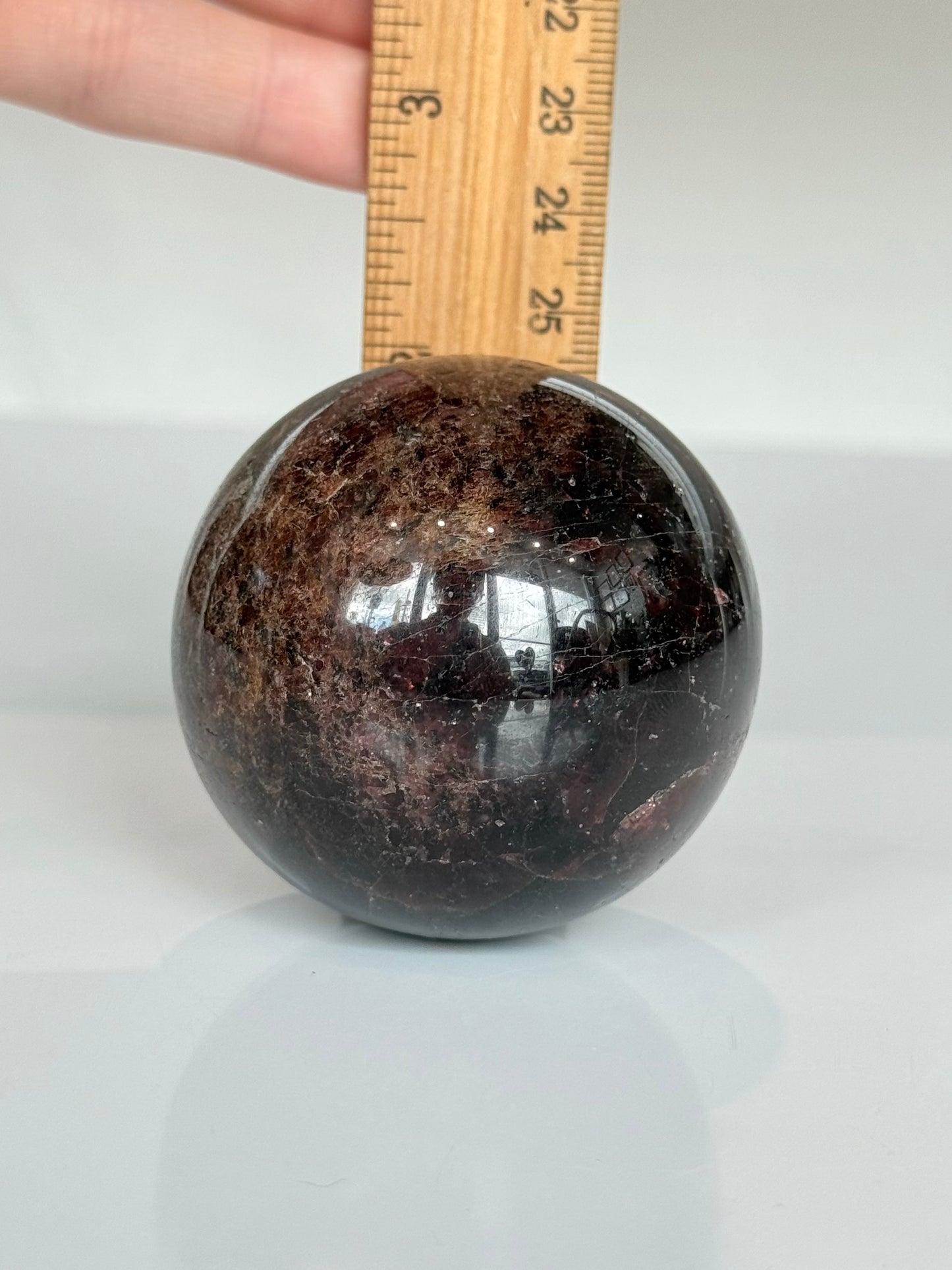 Star Garnet Sphere ( India )