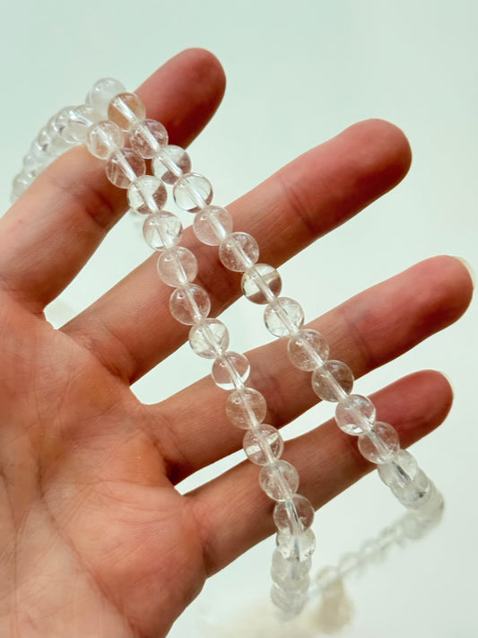 Clear Quartz Mala 108 Counts