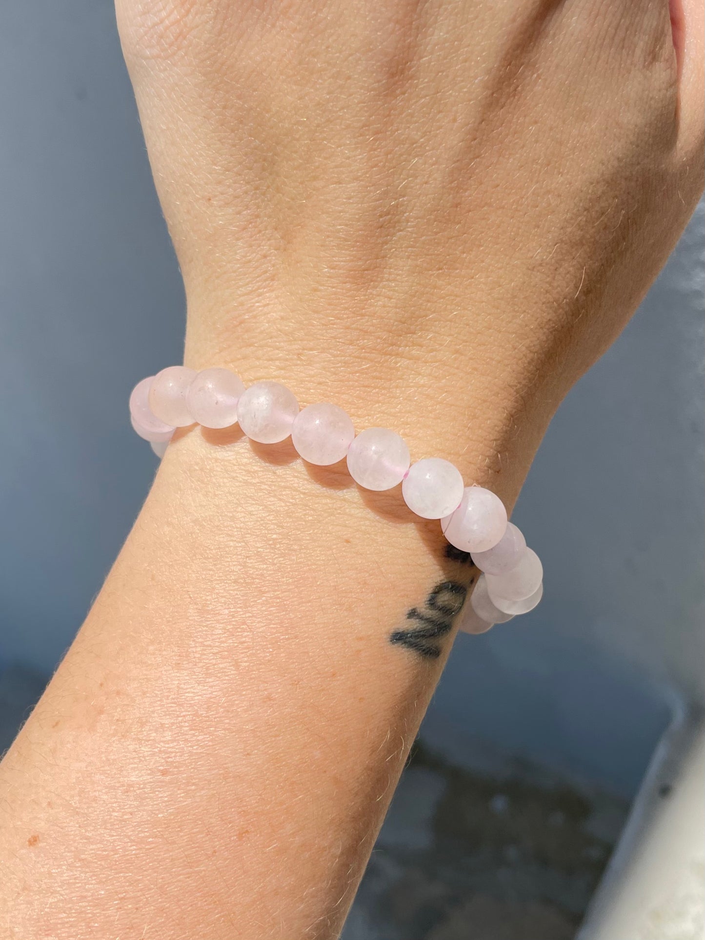 Rose Quartz 8mm Bracelet