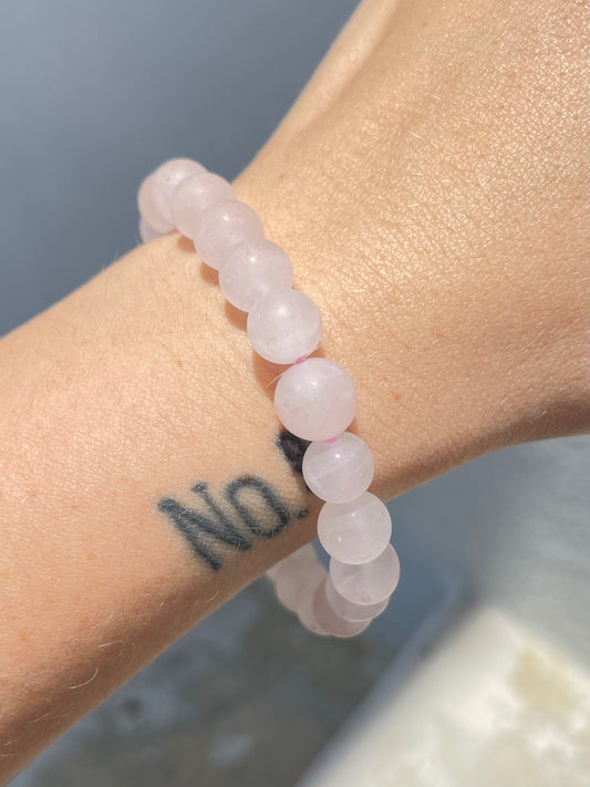 Rose Quartz 8mm Bracelet