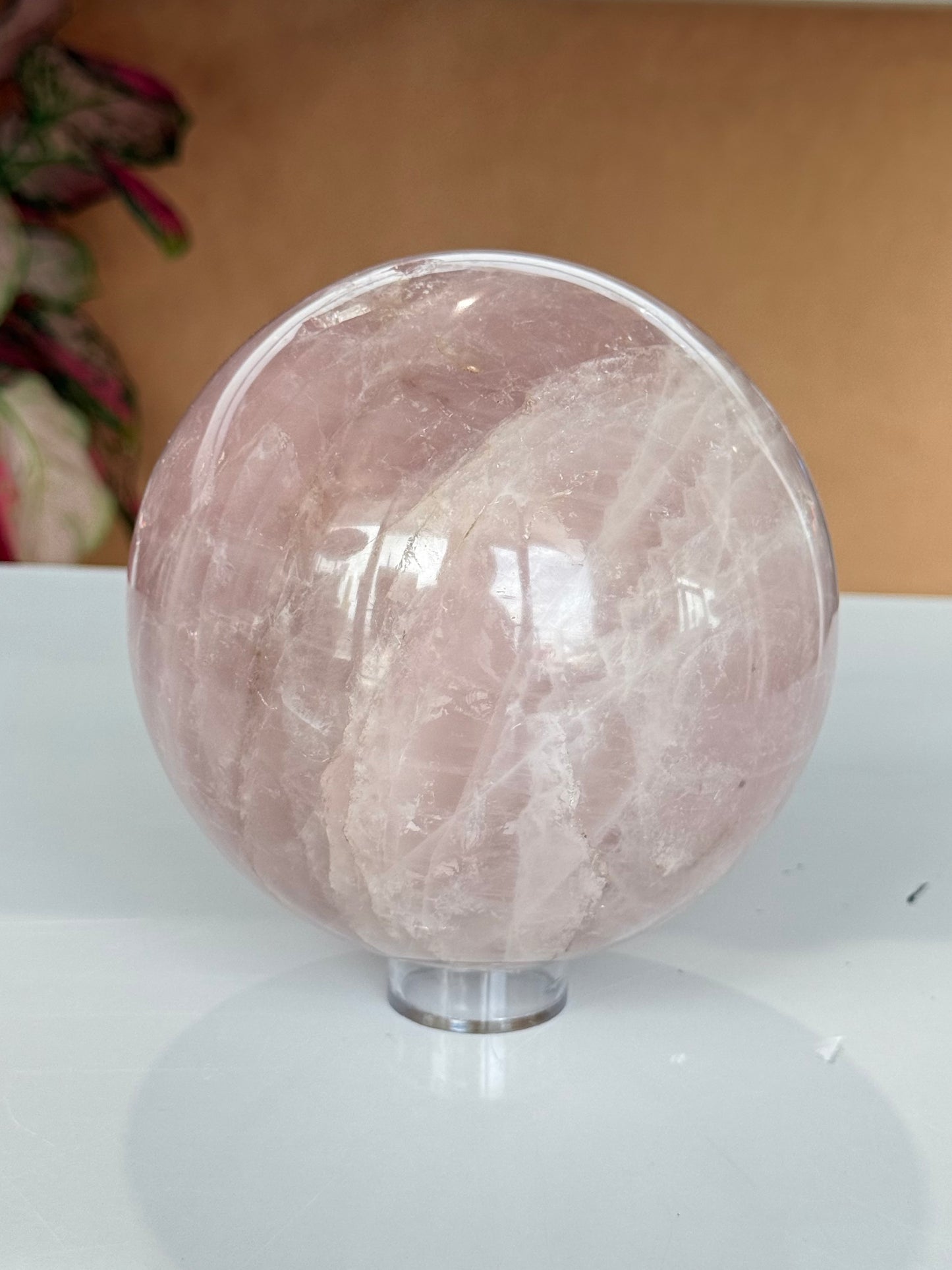 Rose Quartz Sphere | Esfera de Cuarzo Rosado