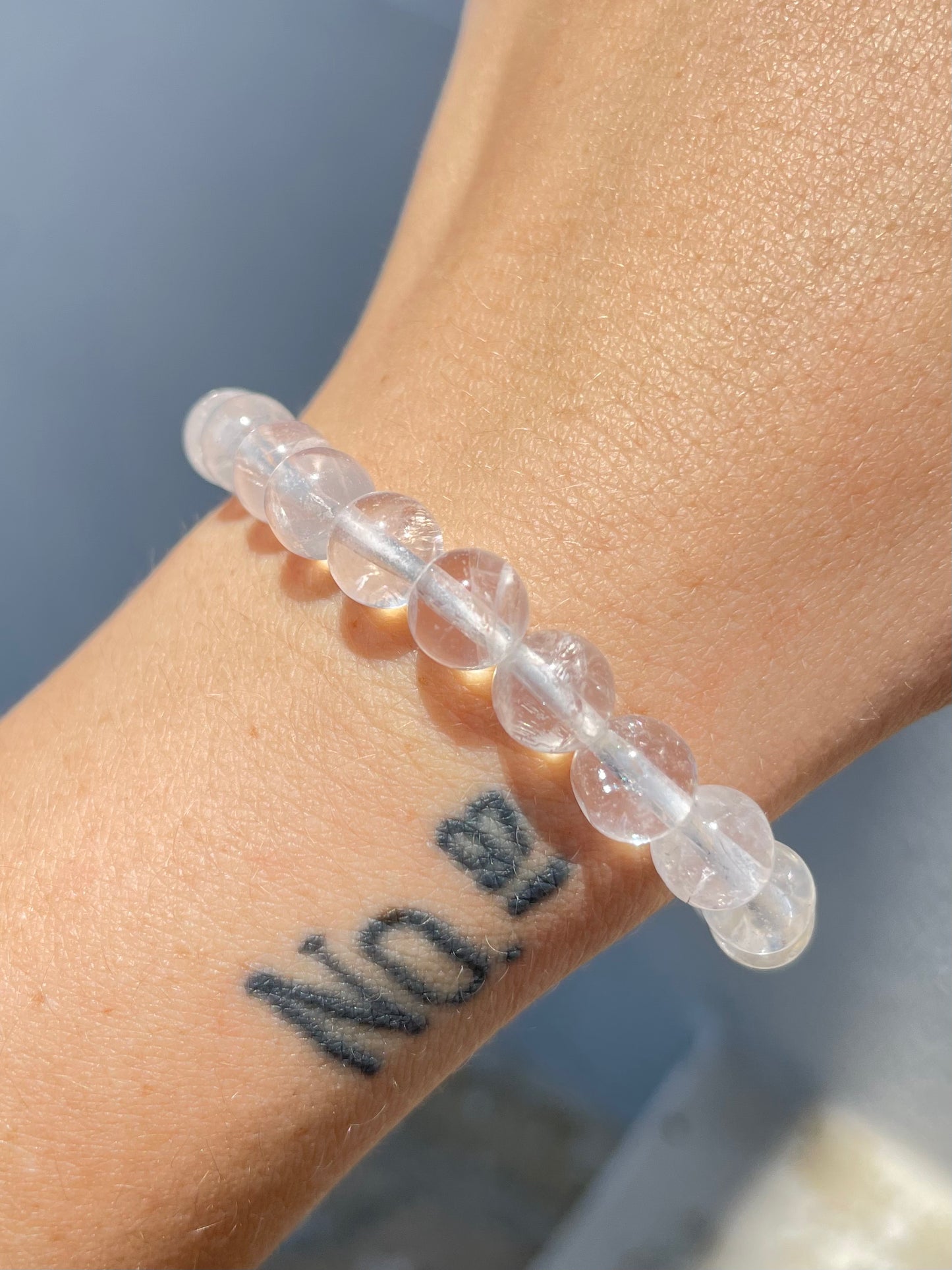 Clear Quartz 8mm Bracelet