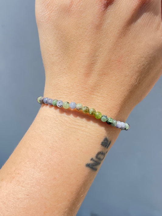 Tanzanite 4mm Bracelet