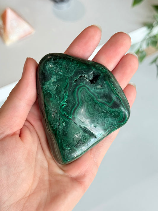 Polished Malachite Freeform | Freeform Pulido de Malaquita