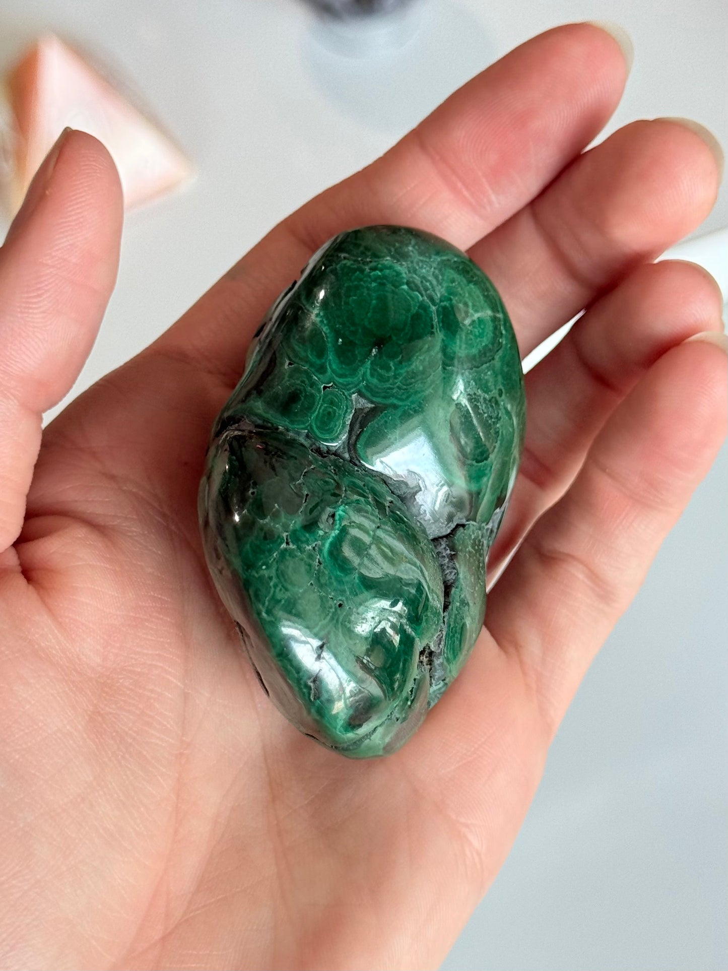 Polished Malachite Freeform | Freeform Pulido de Malaquita