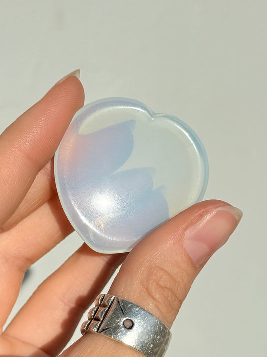 Opalite Heart - Worry Stone