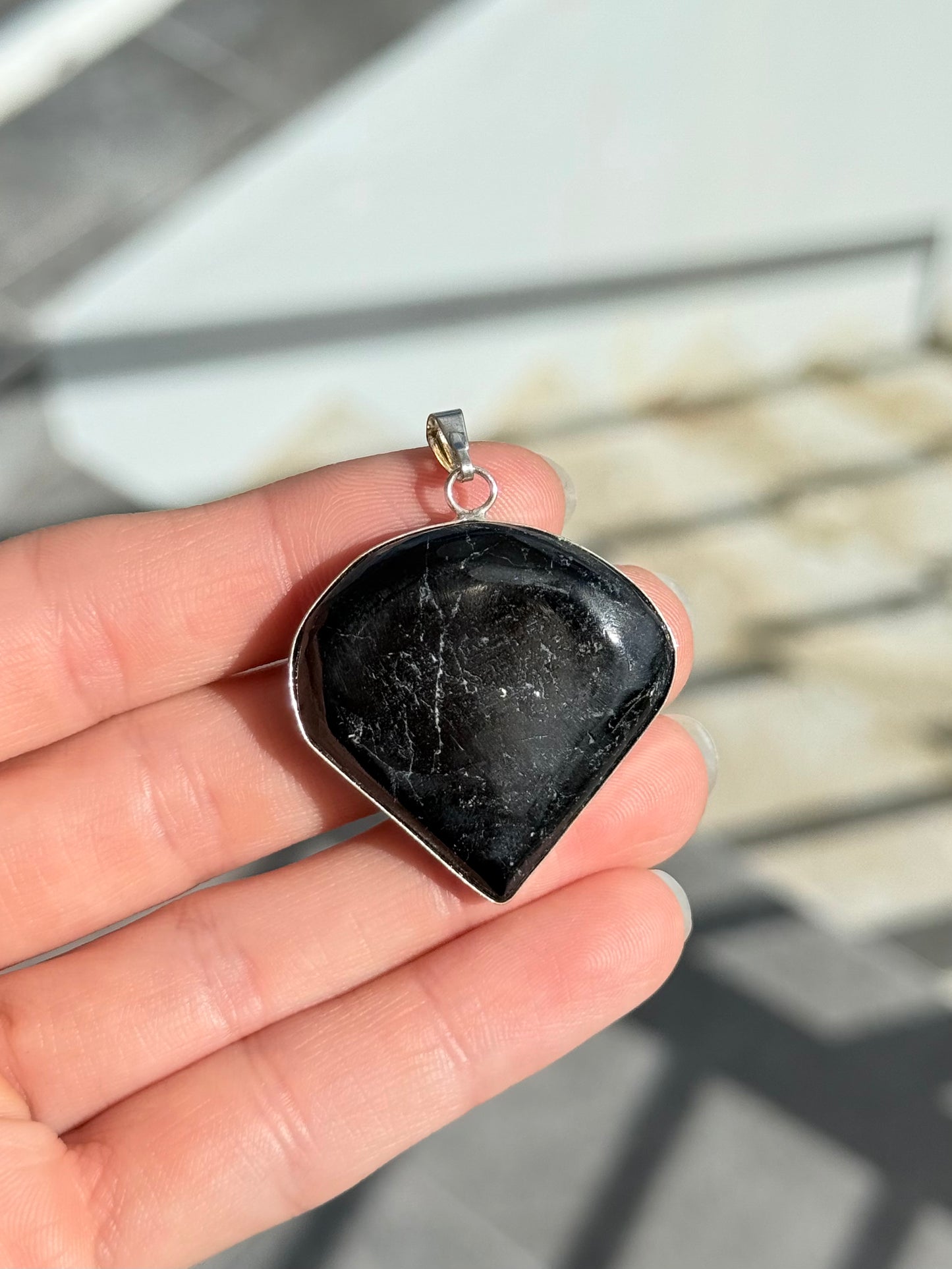 Black Tourmaline Pendant