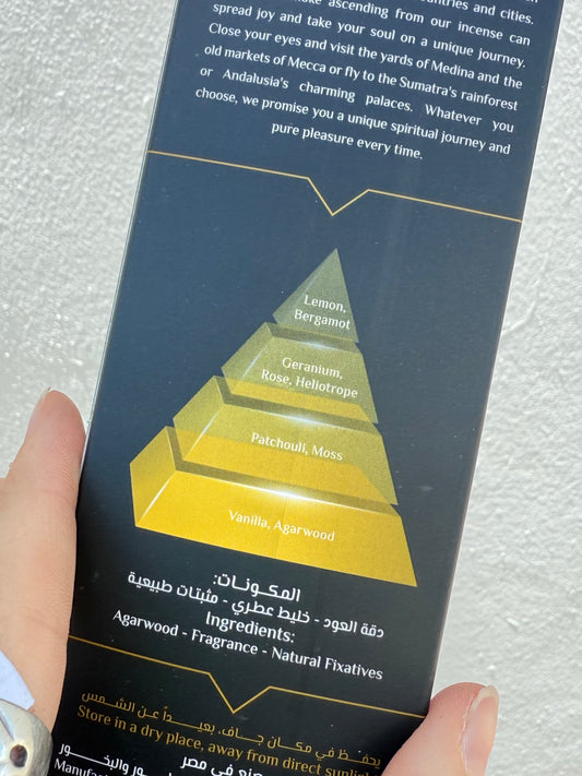 Sents of Alandalos ( Egyptian Incense ) Last up to 2:30 Hours