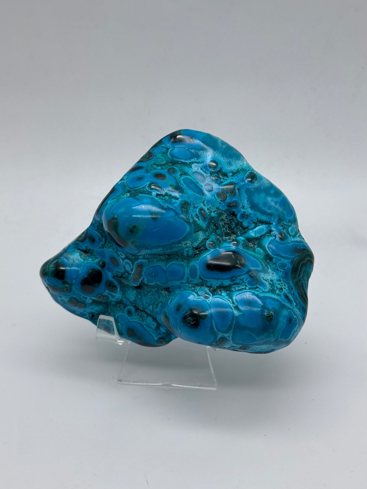 Malachite and chrysocolla ( Polished )
