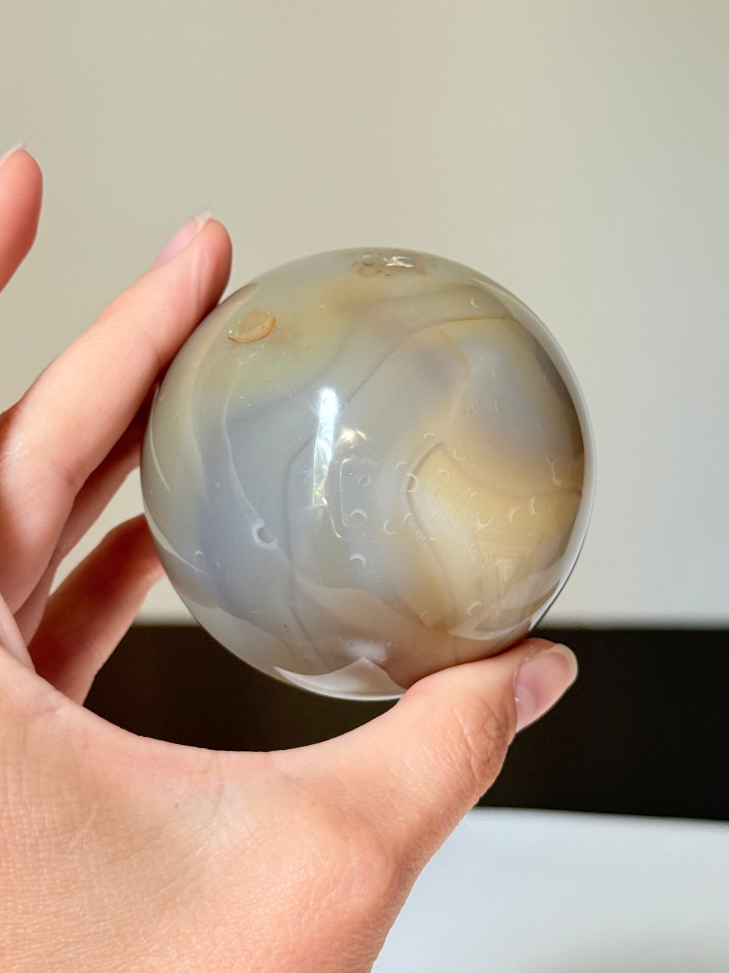 Esfera Orca Agate | Sphere Ágata Orca