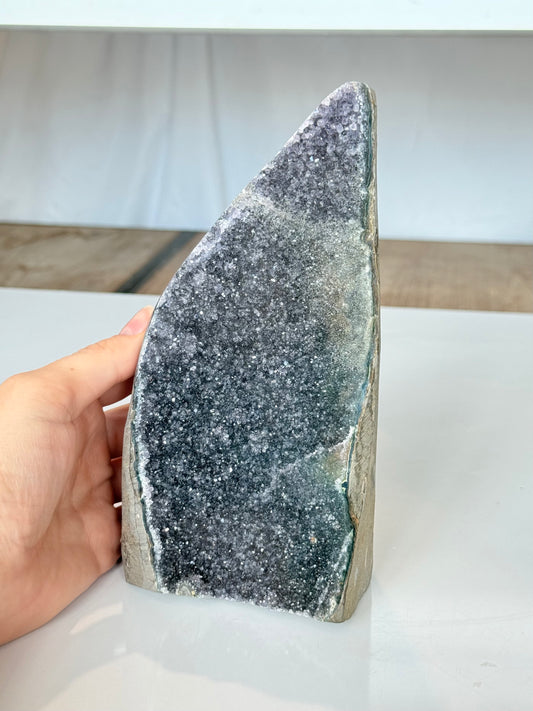 Black and Green Amethyst