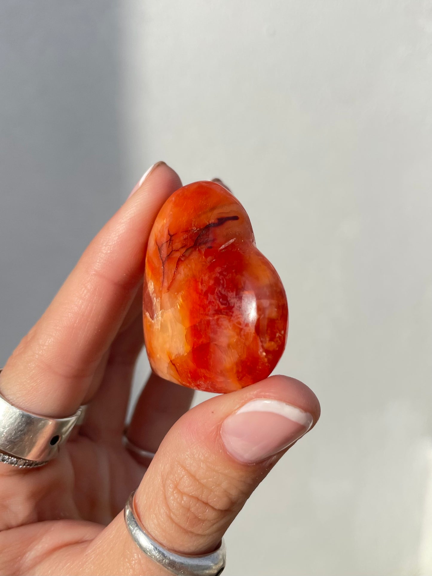 Carnelian Small Heart