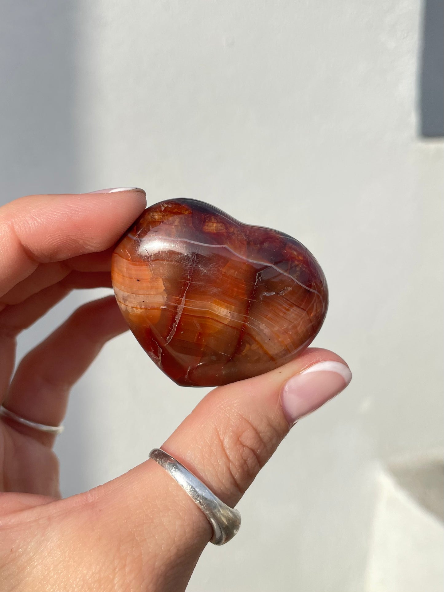 Carnelian Small Heart