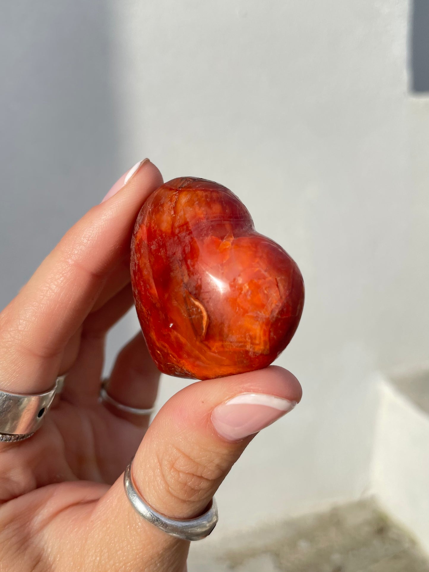 Carnelian Small Heart