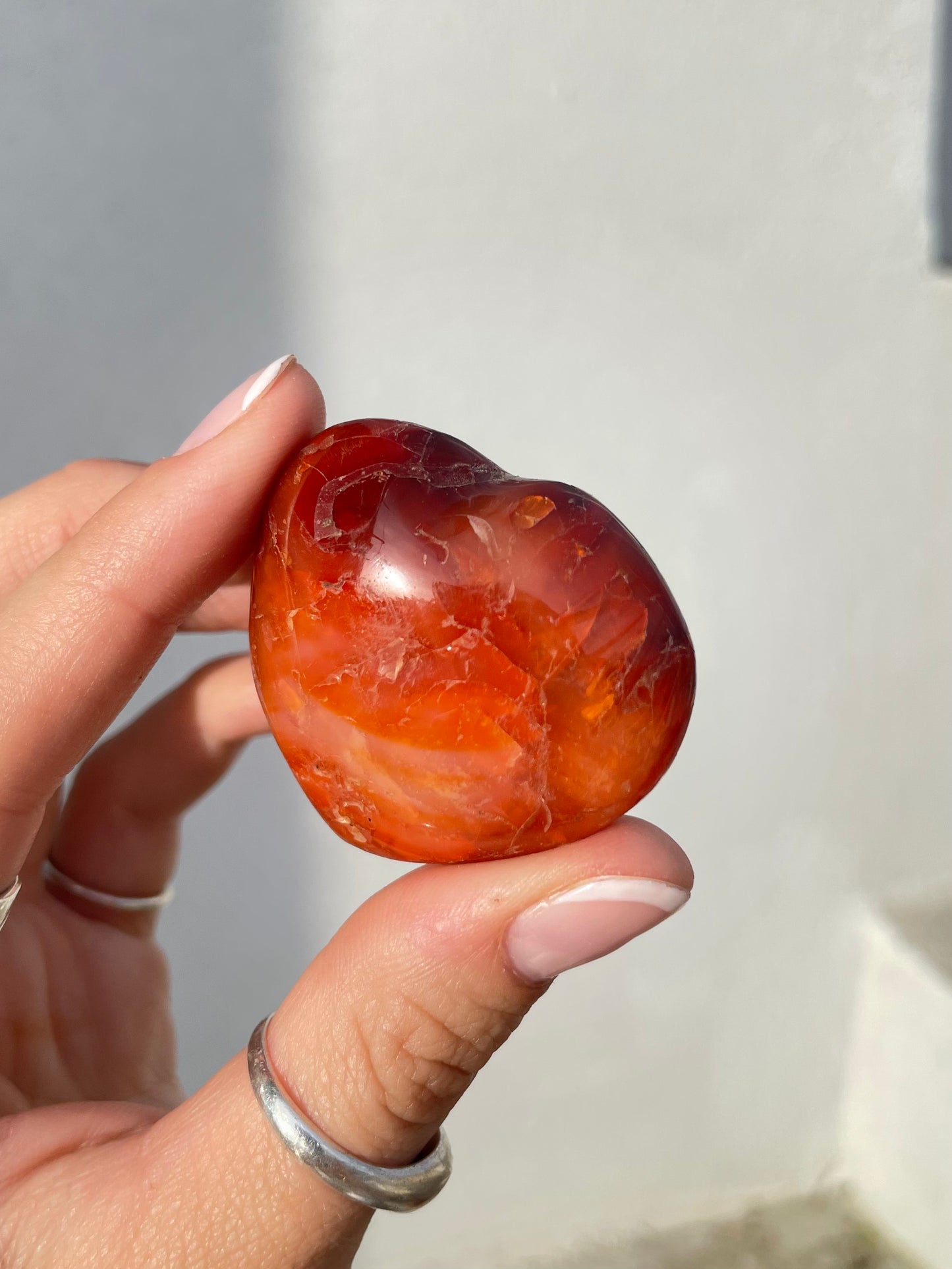 Carnelian Small Heart