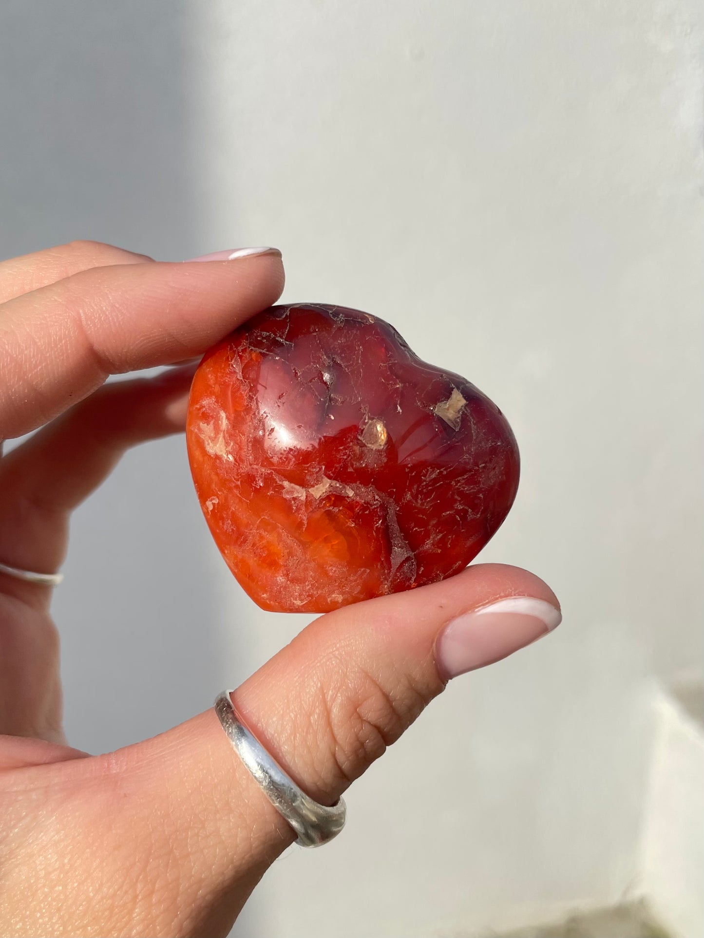Carnelian Small Heart