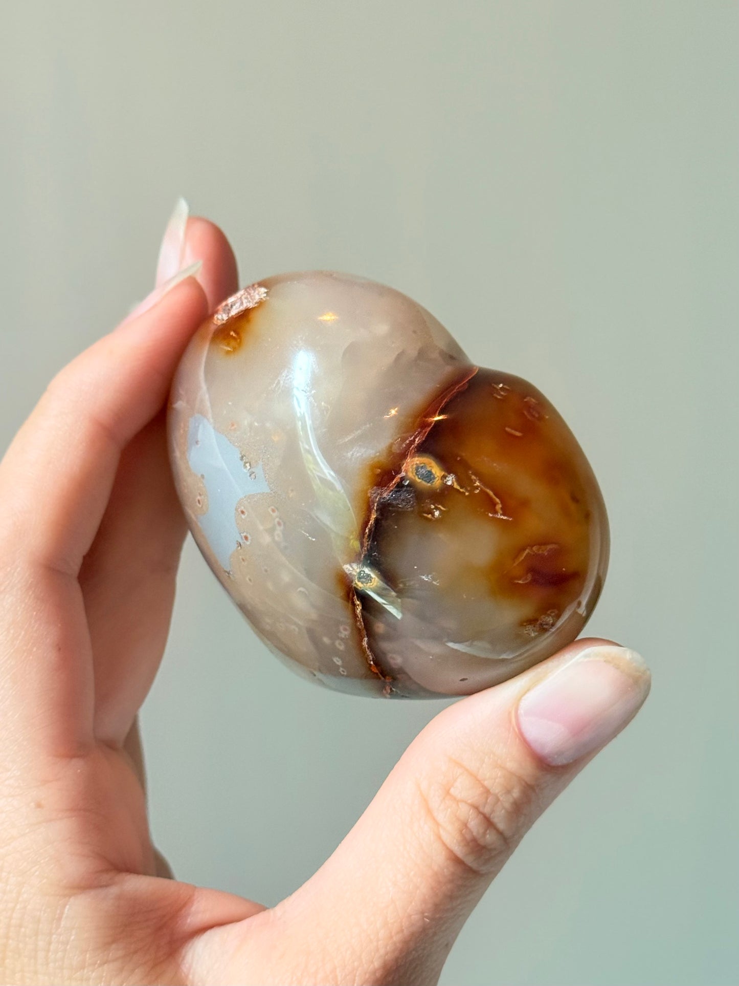 Carnelian Heart | Corazón Cornalina ( Madagascar )
