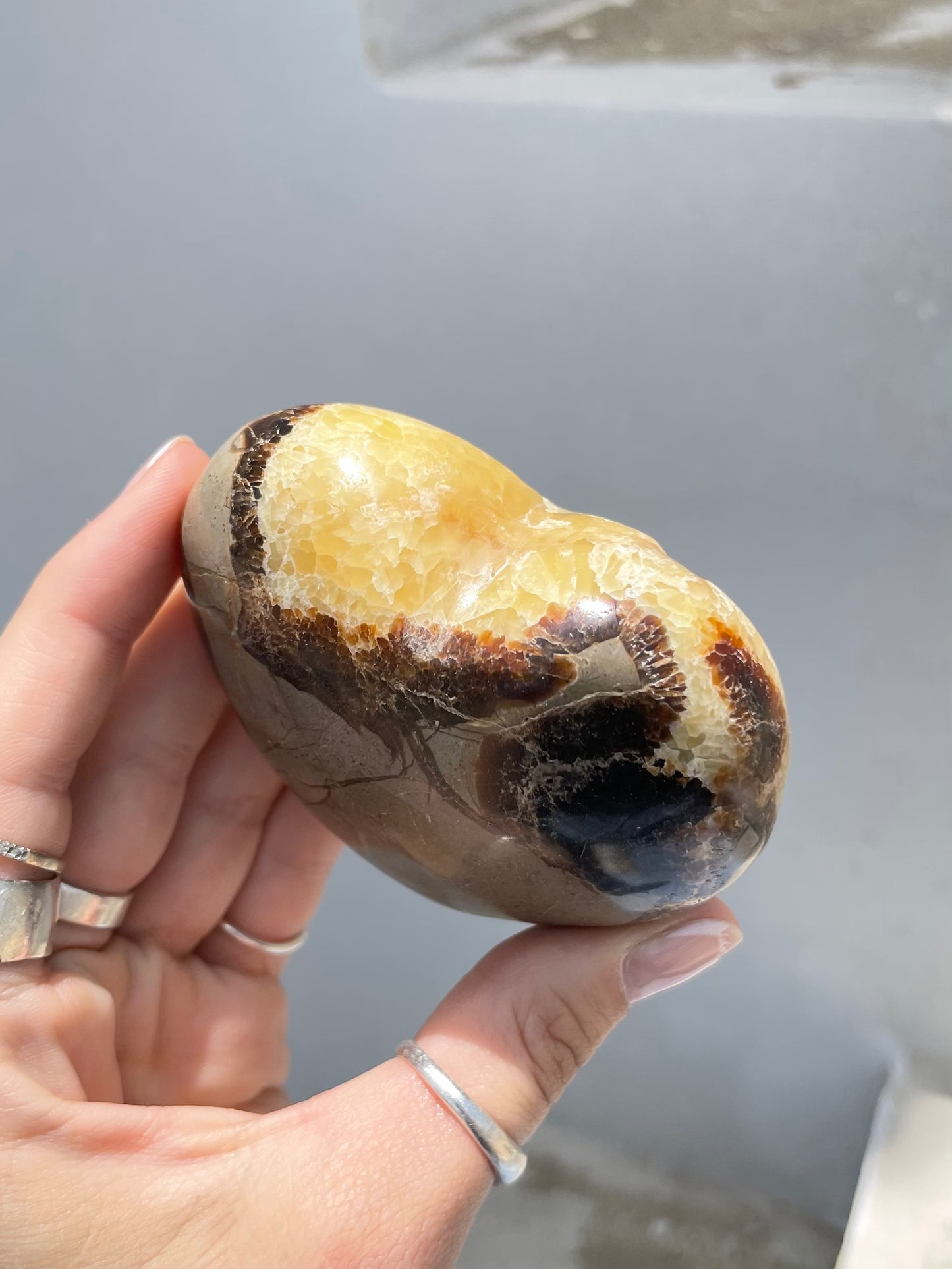 Septarian Heart