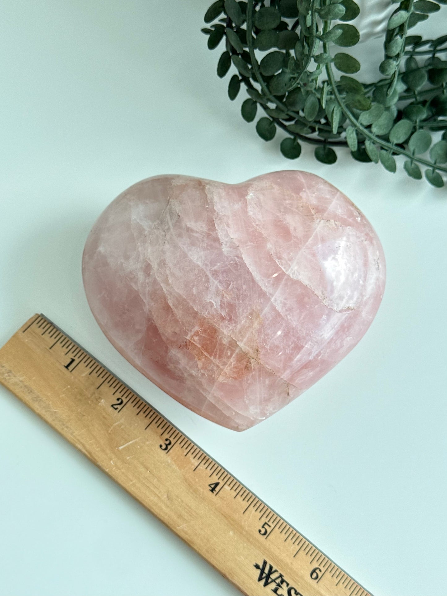 Rose Quartz Heart