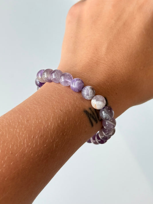 Amethyst 8mm Bracelet | Pulsera de Amatista 8mm