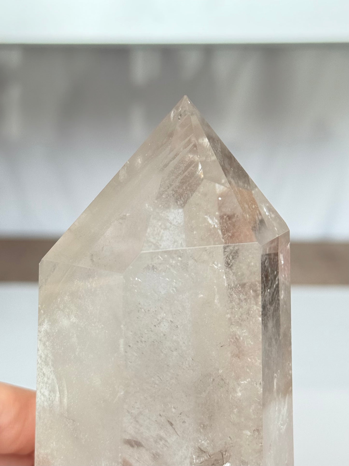 Phantom Smoky Quartz Point