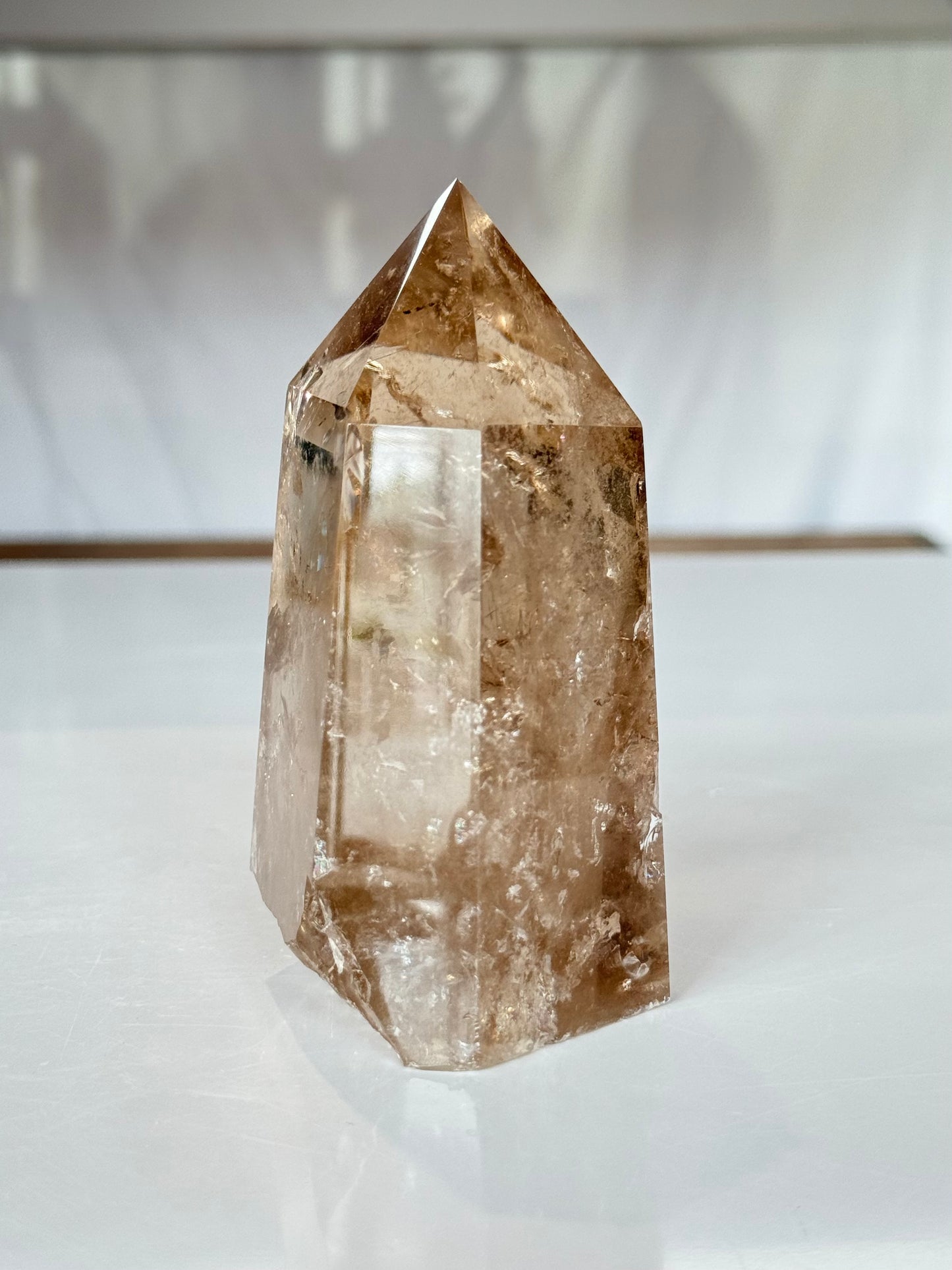 Smoky Quartz Rainbow Point