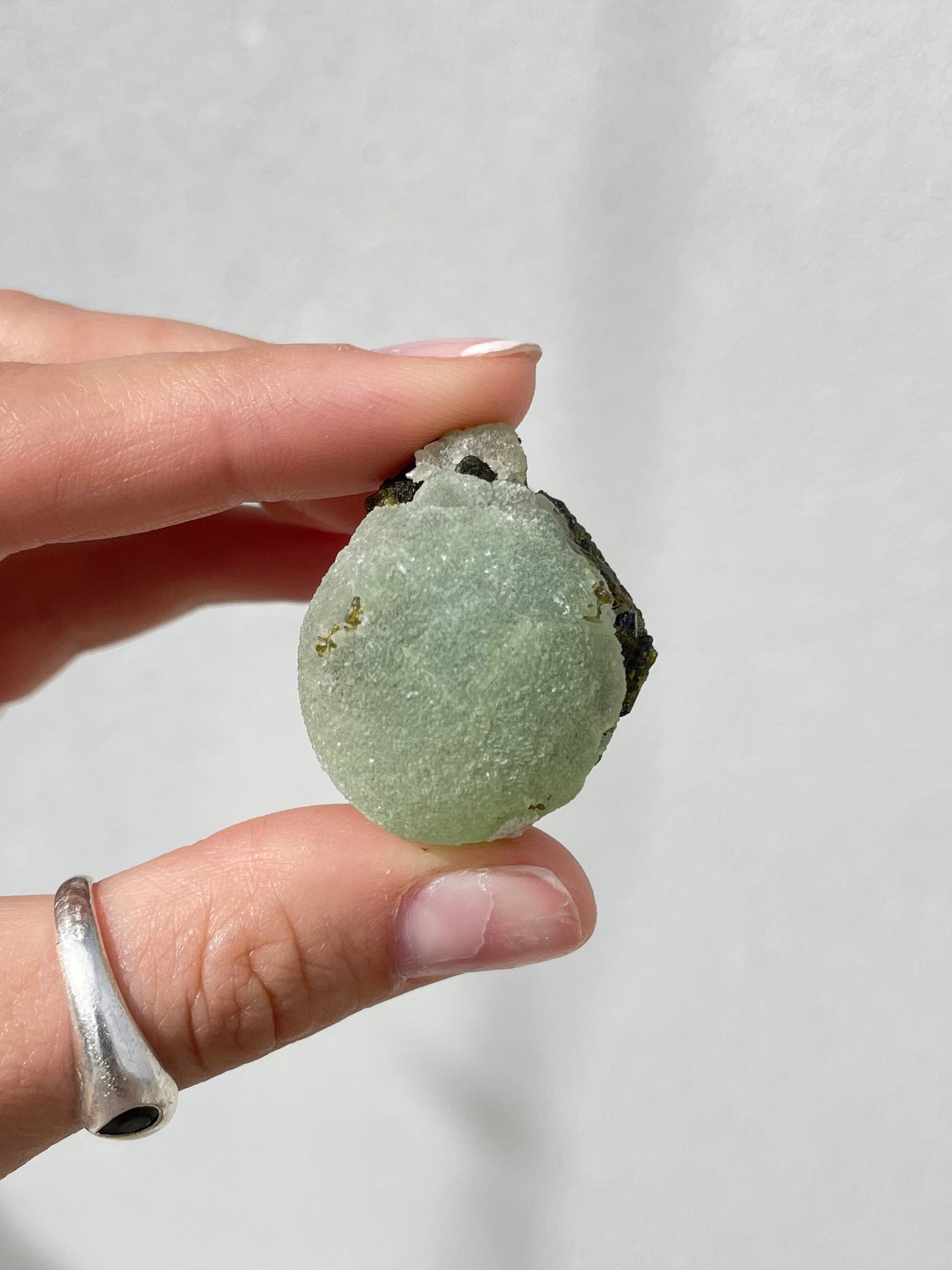 Prehnite/ Epidote Natural Ball
