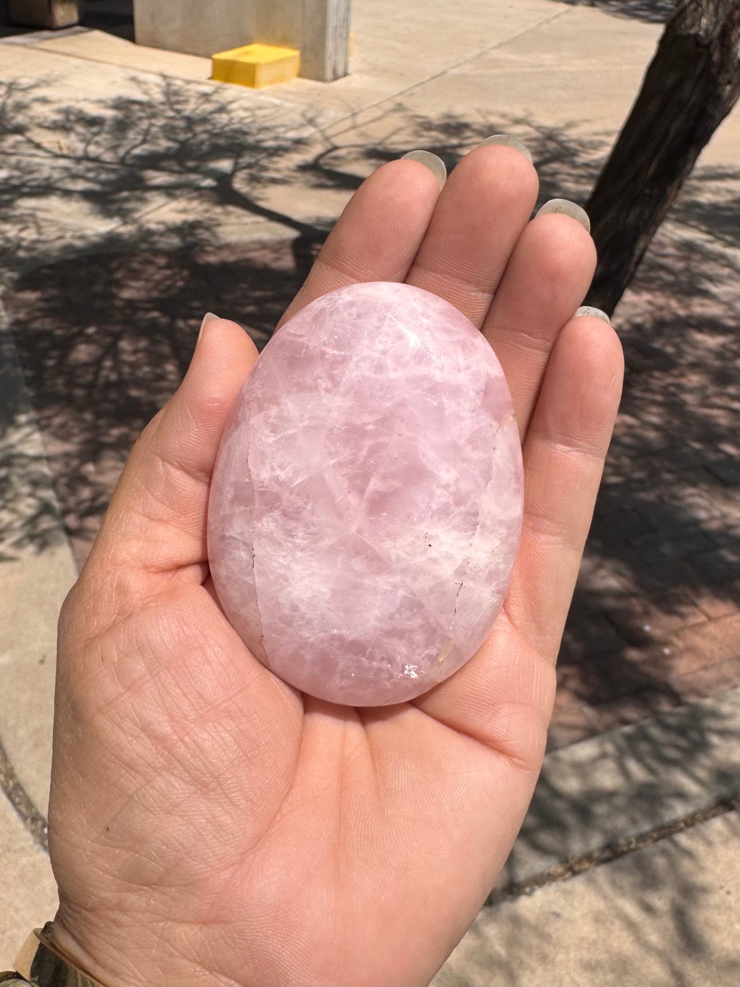 Palm Stone Cuarzo Rosado
