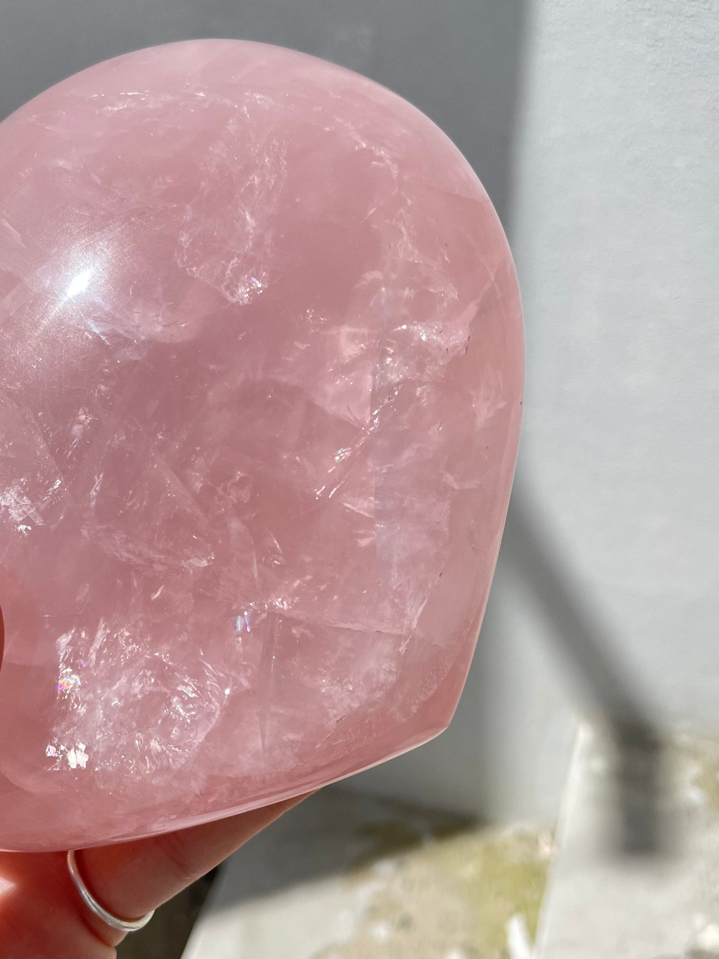 Rose Quartz Heart