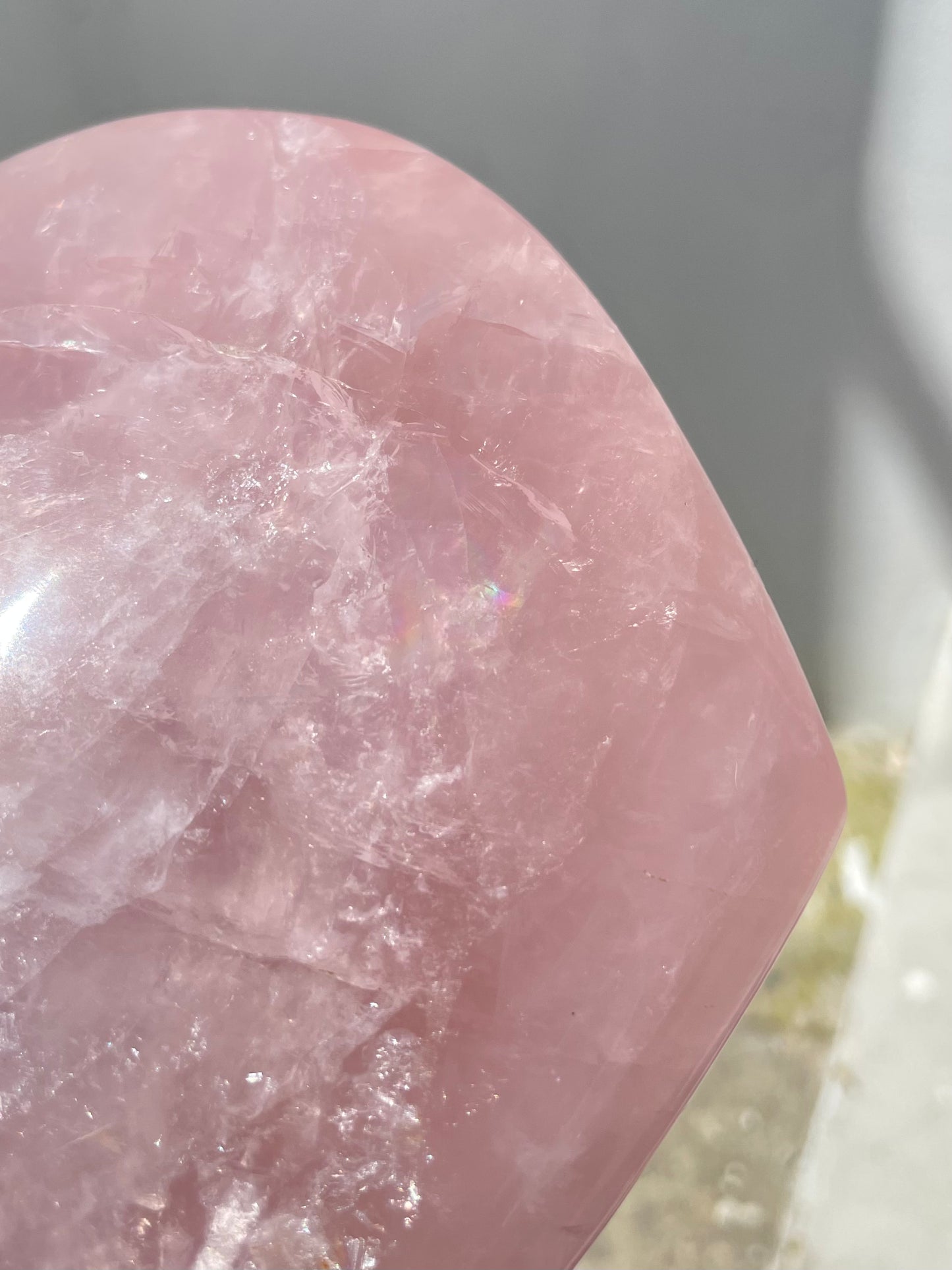 Rose Quartz Heart