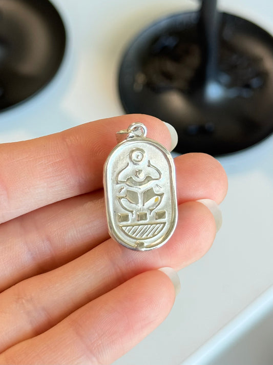 Scarab Turquoise Pendant