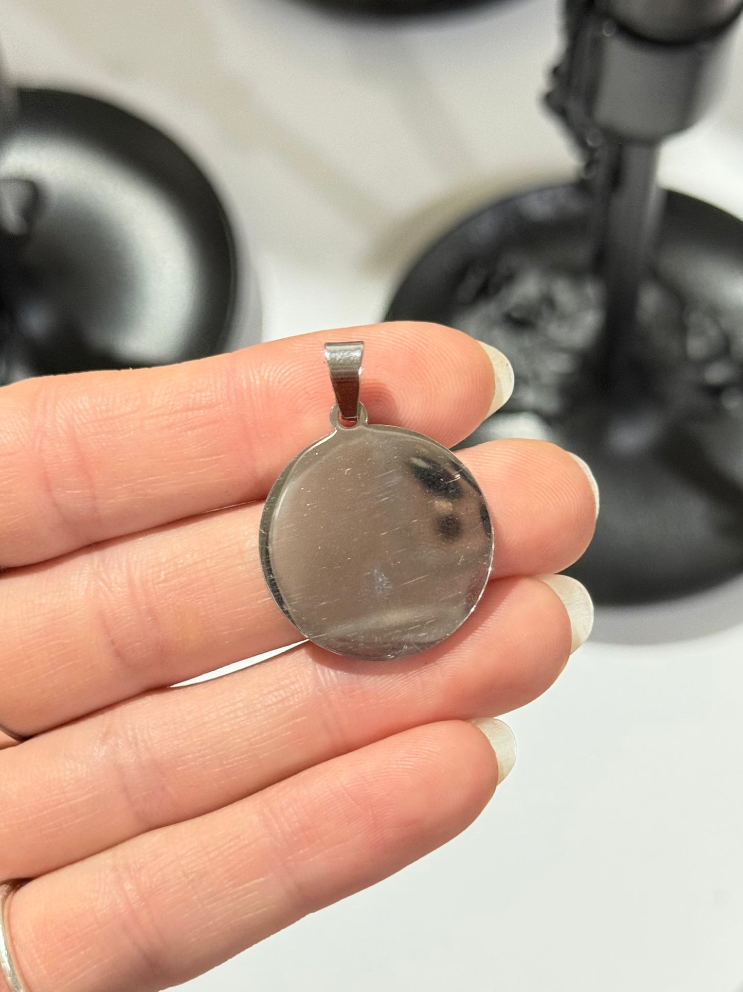 Tetragrammaton Protection Pendant – Stainless Steel