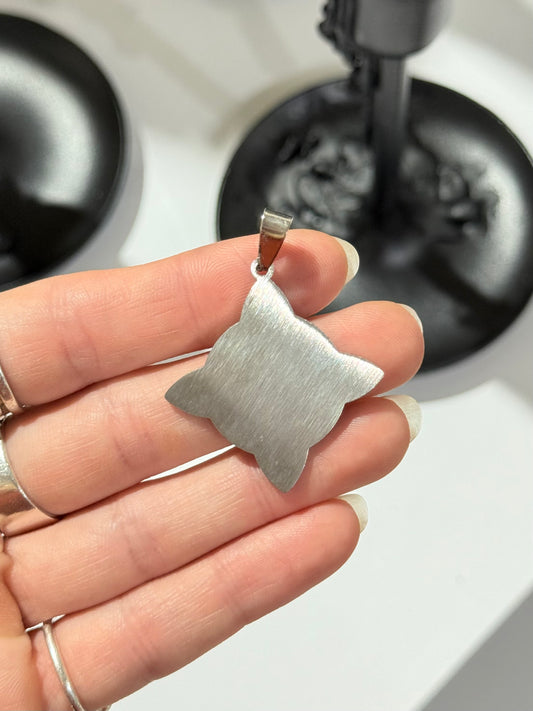 Witch’s Knot Protection Pendant – Stainless Steel