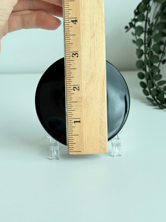 Black Obsidian Mirror 3"