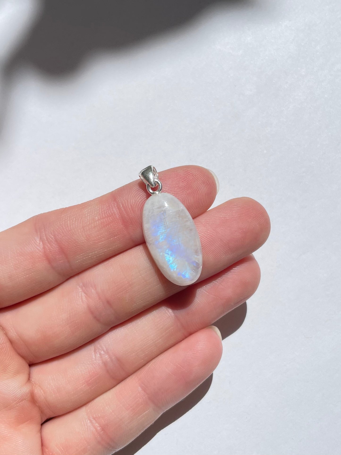 Rainbow Moonstone Pendant
