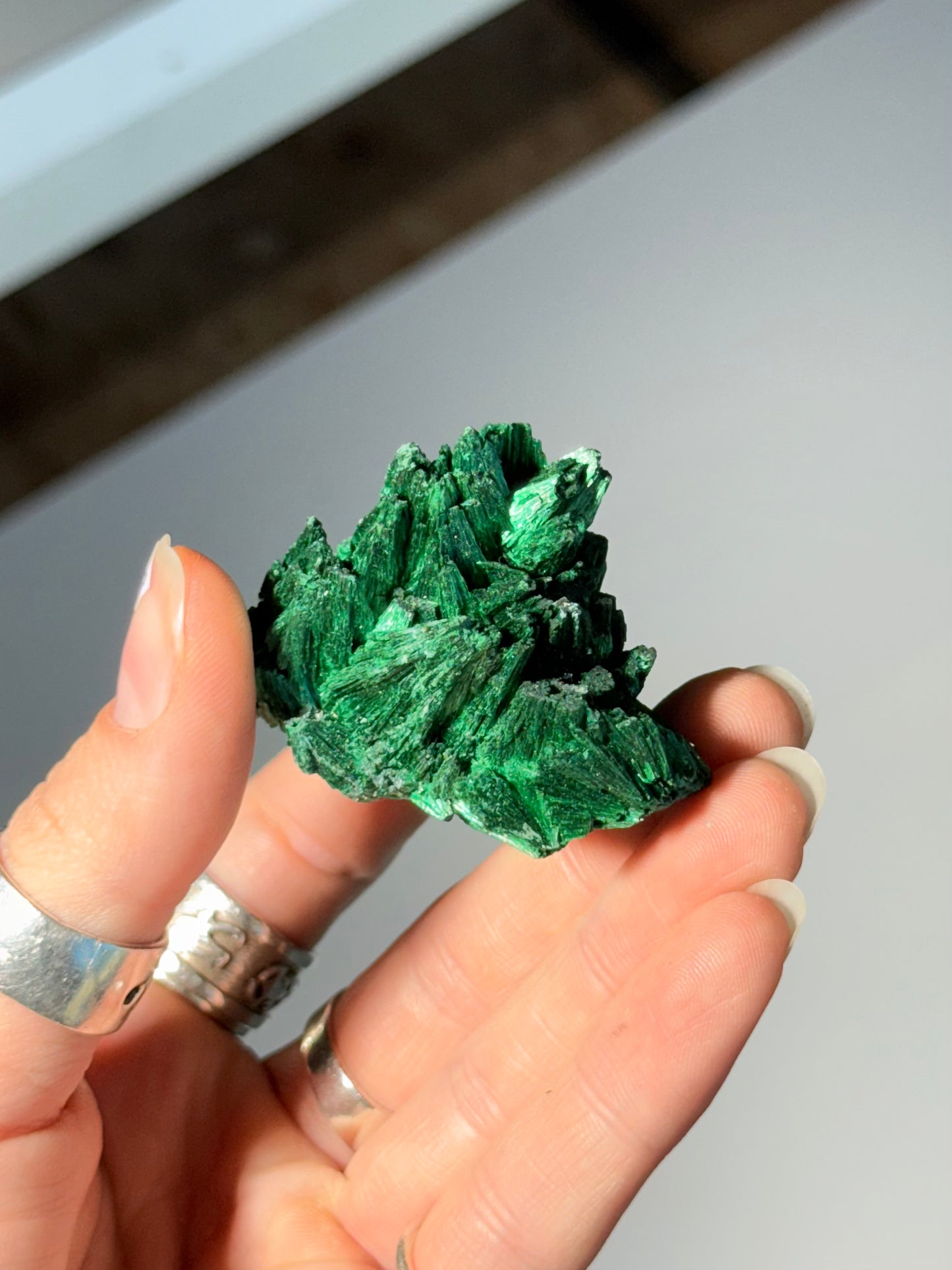 Raw Malachite ( B )