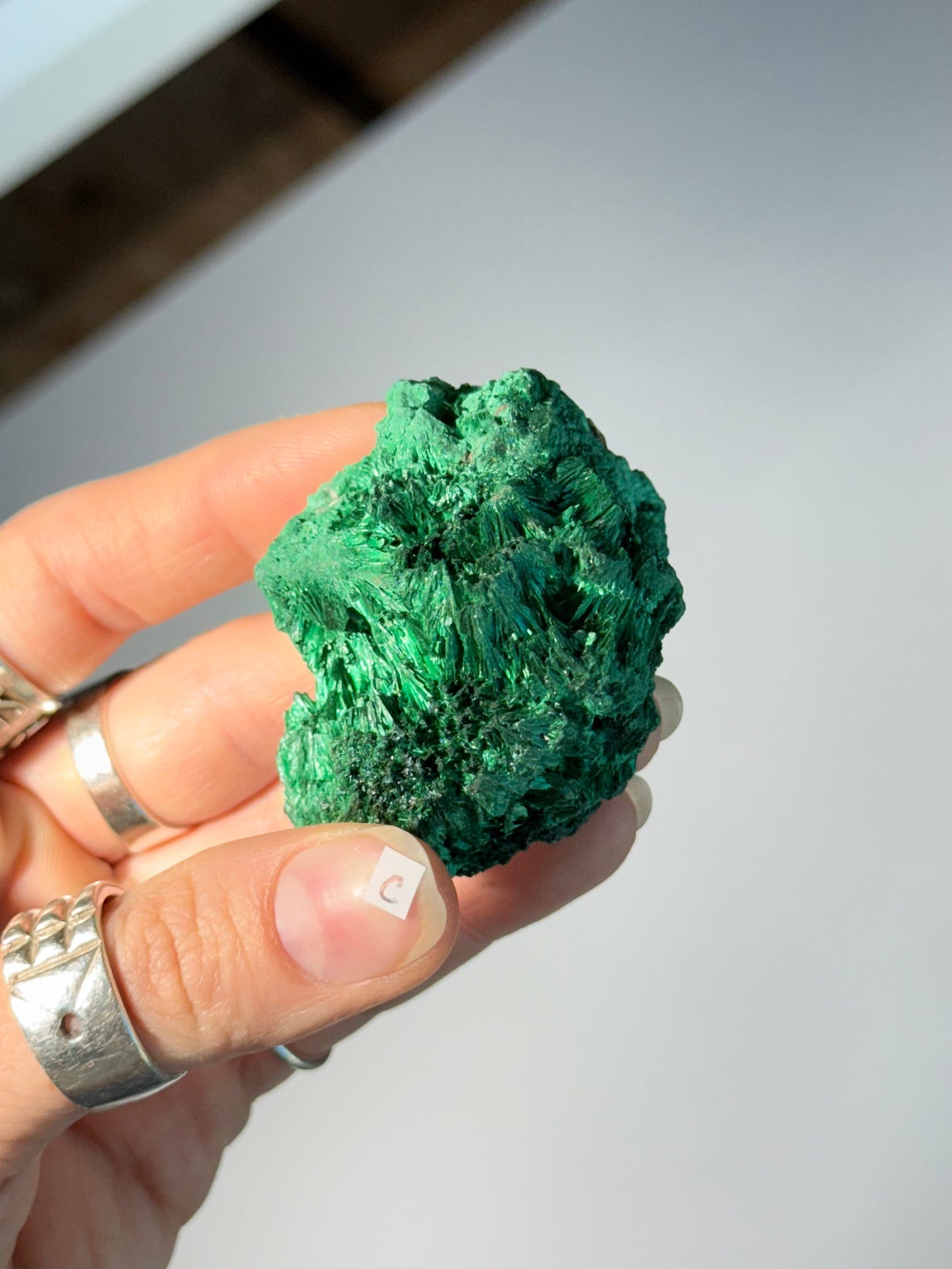 Raw Malachite ( C )