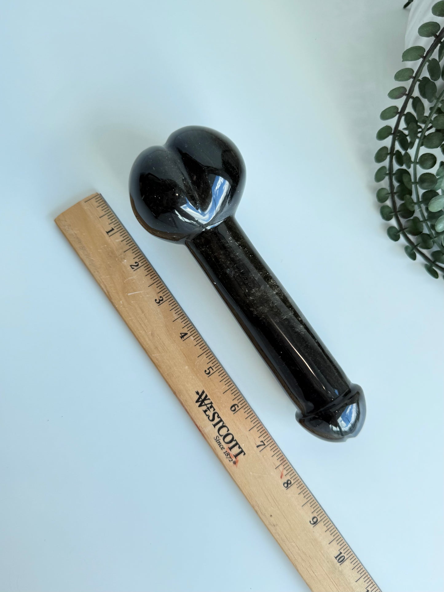 Sheen Obsidian Root Chakra Sculpture