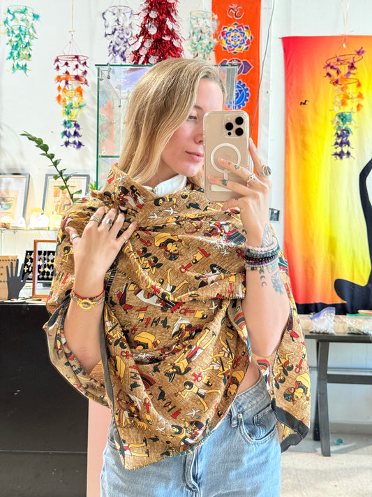 Egyptian Shawl ( Camel Color )