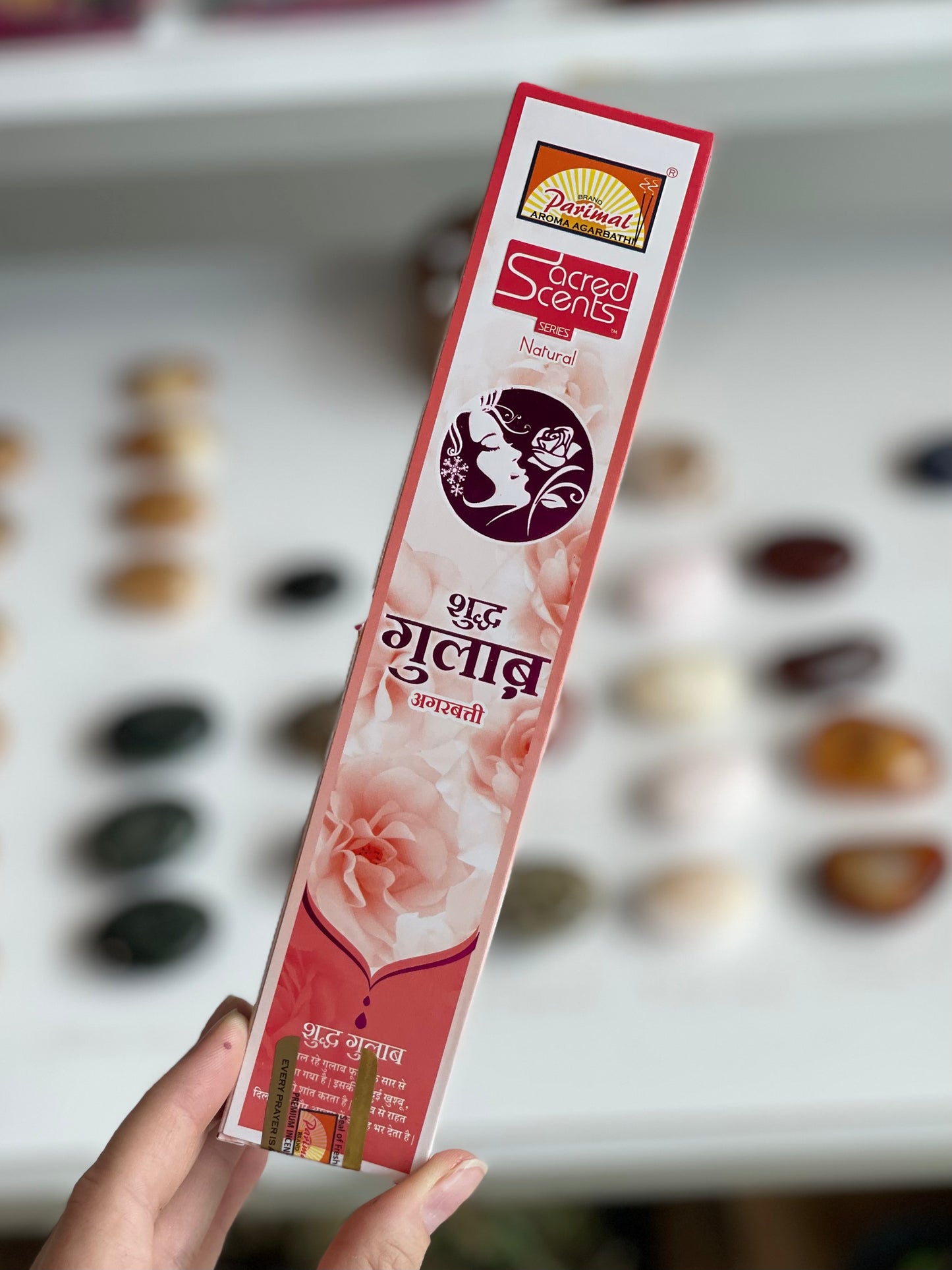 Incienso Aromas Sagrados de Rosa