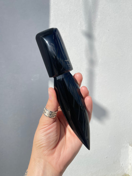 Black Obsidian Dagger