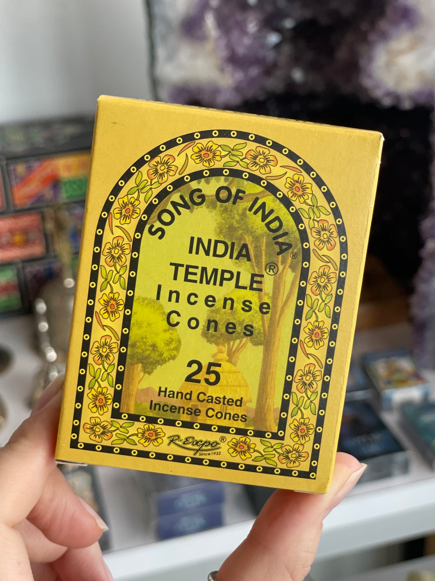 Conos de incienso para templos indios
