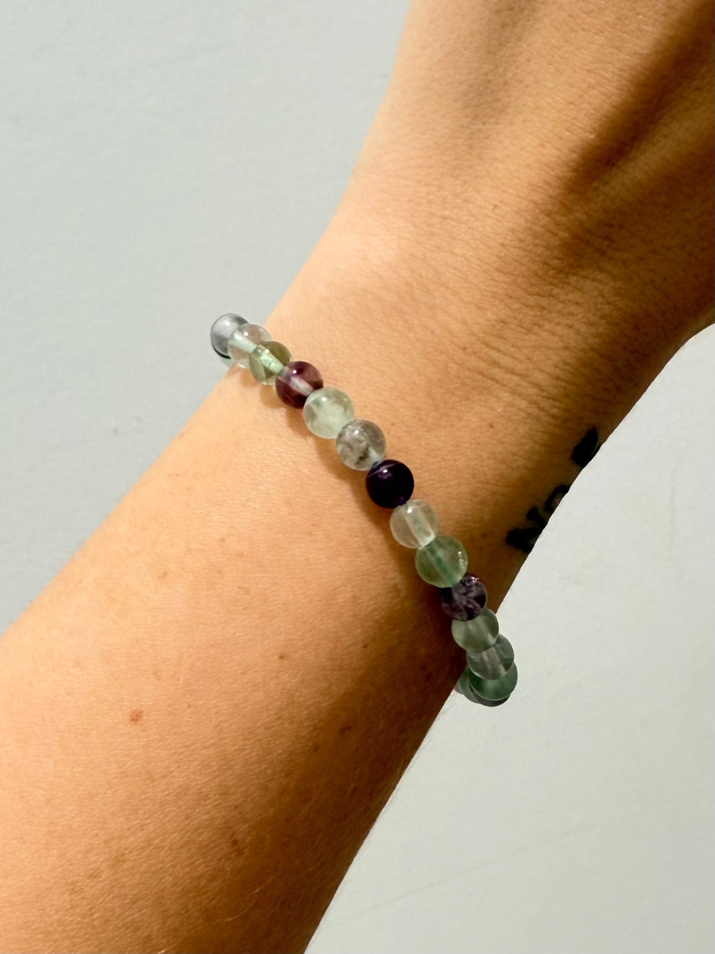 Fluorite 6mm Bracelet