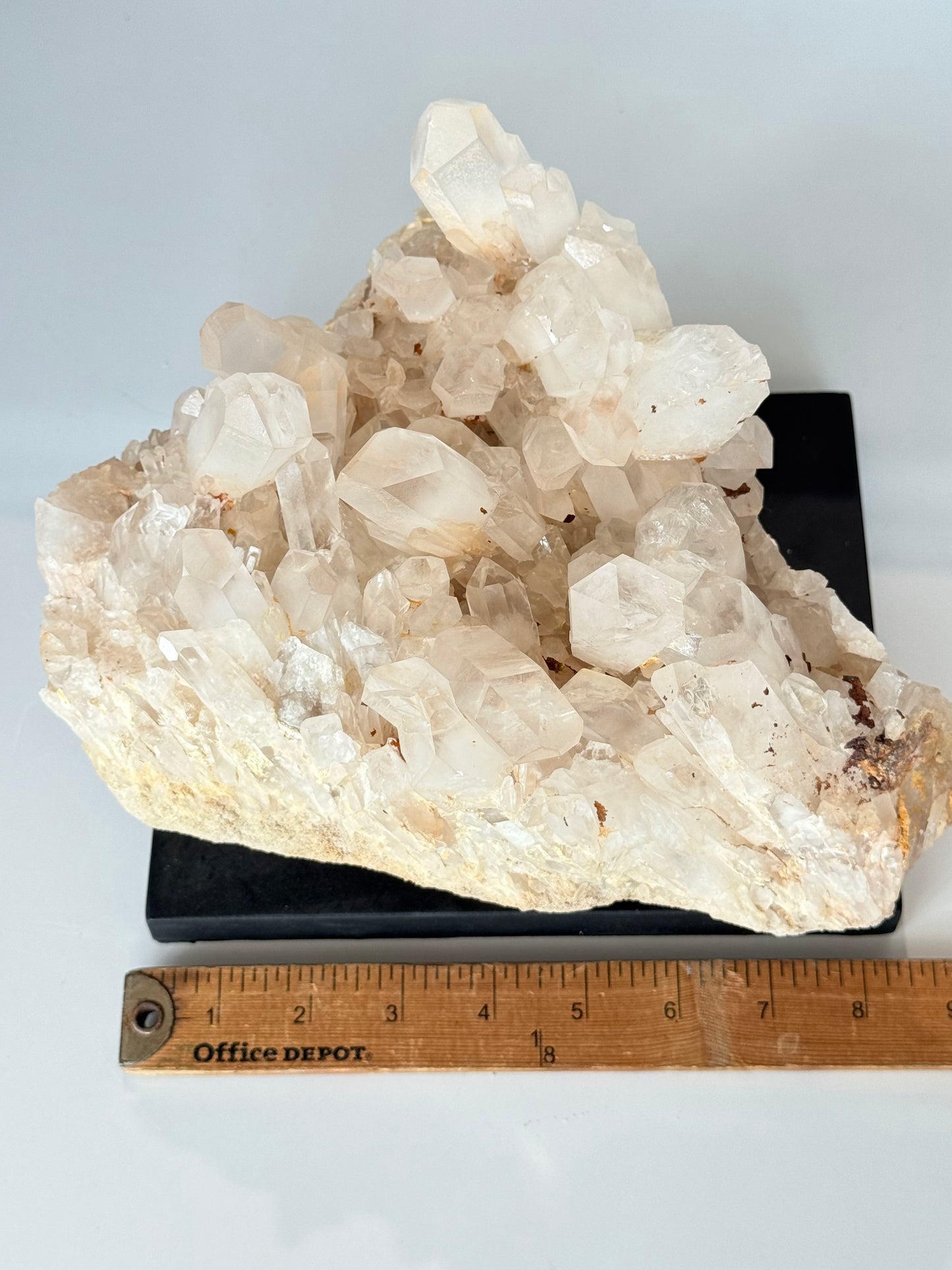 Milk Quartz with Iron