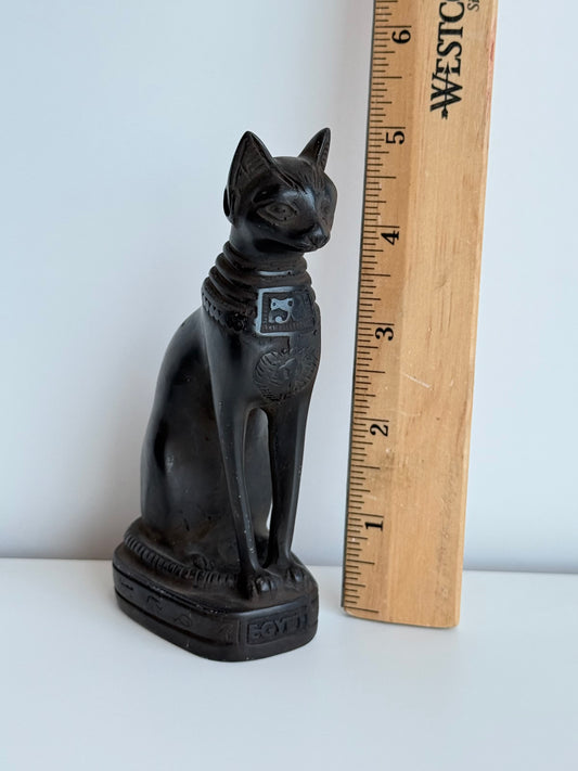 Bastet Statue – Gypsum with Basalt Finish