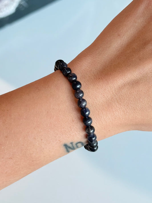 Iolite - 5mm Bracelet