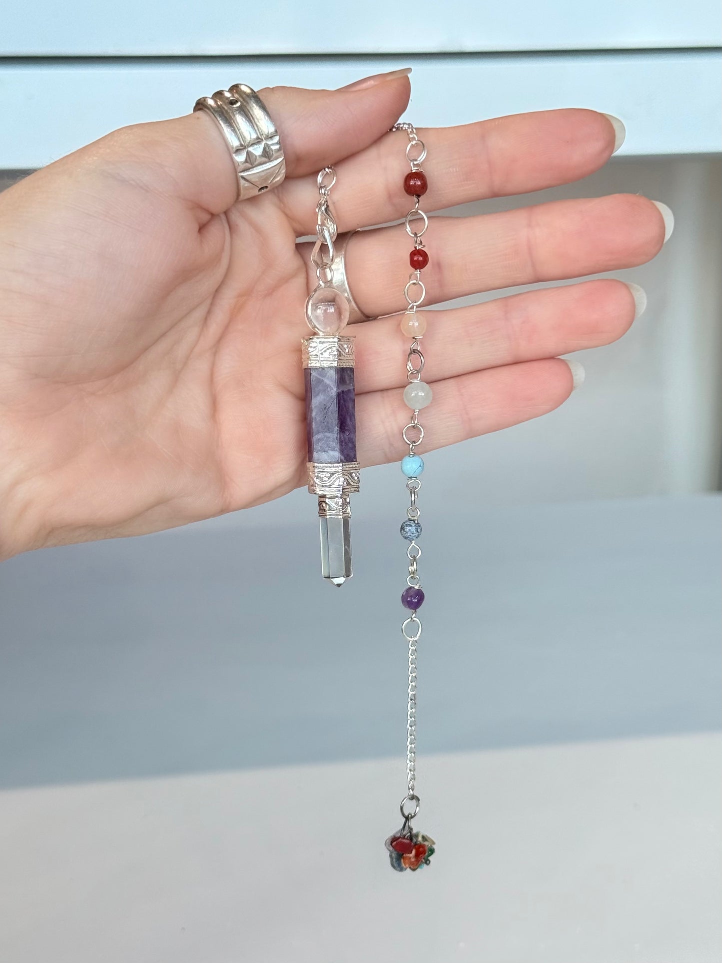 Amethyst ( Chakra ) Pendulum