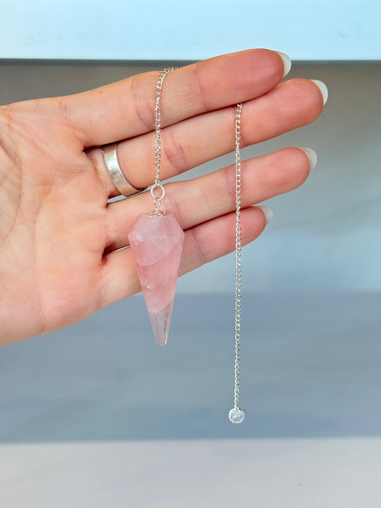 Rose Quartz Pendulum