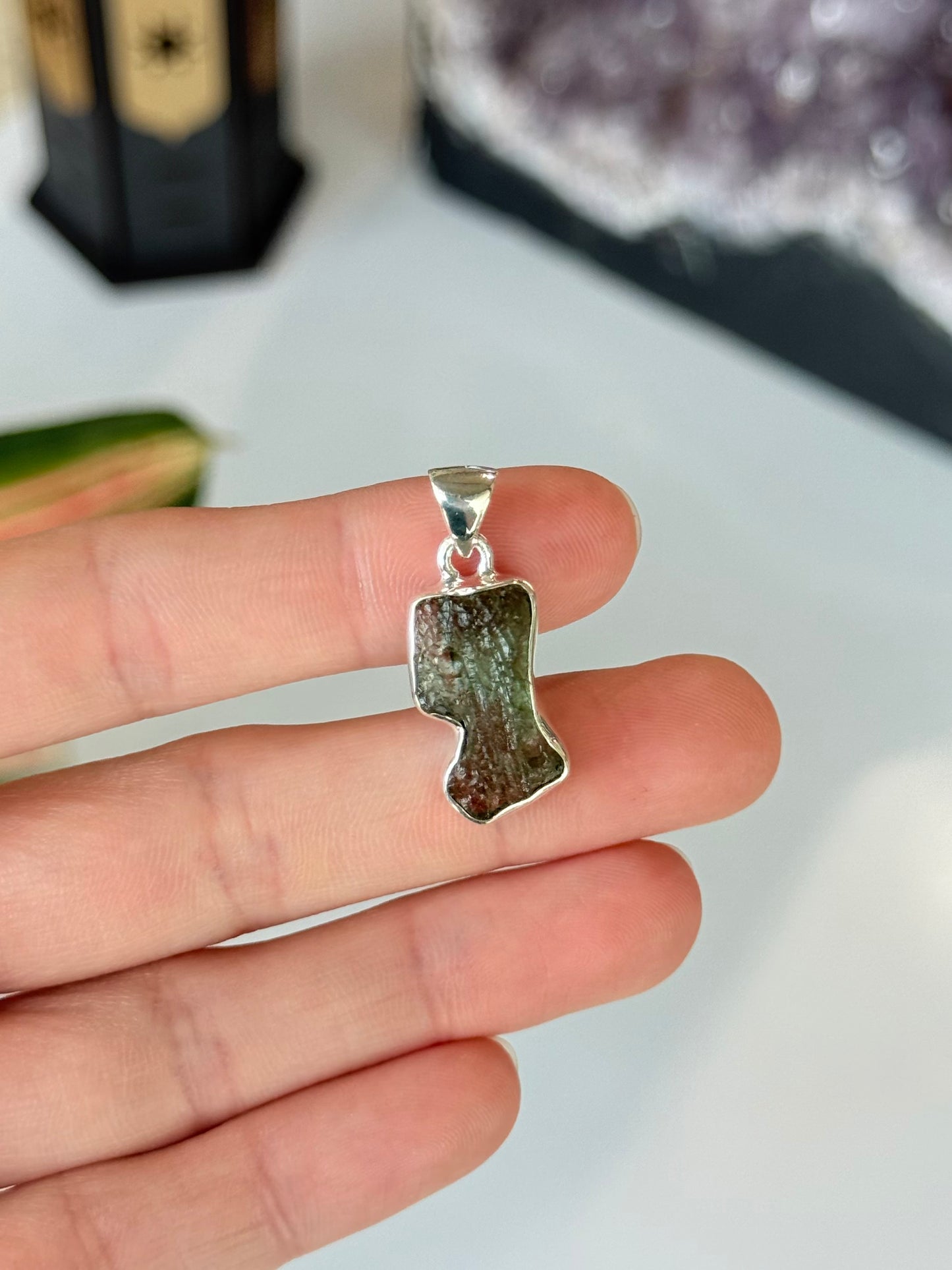 Moldavite Pendant